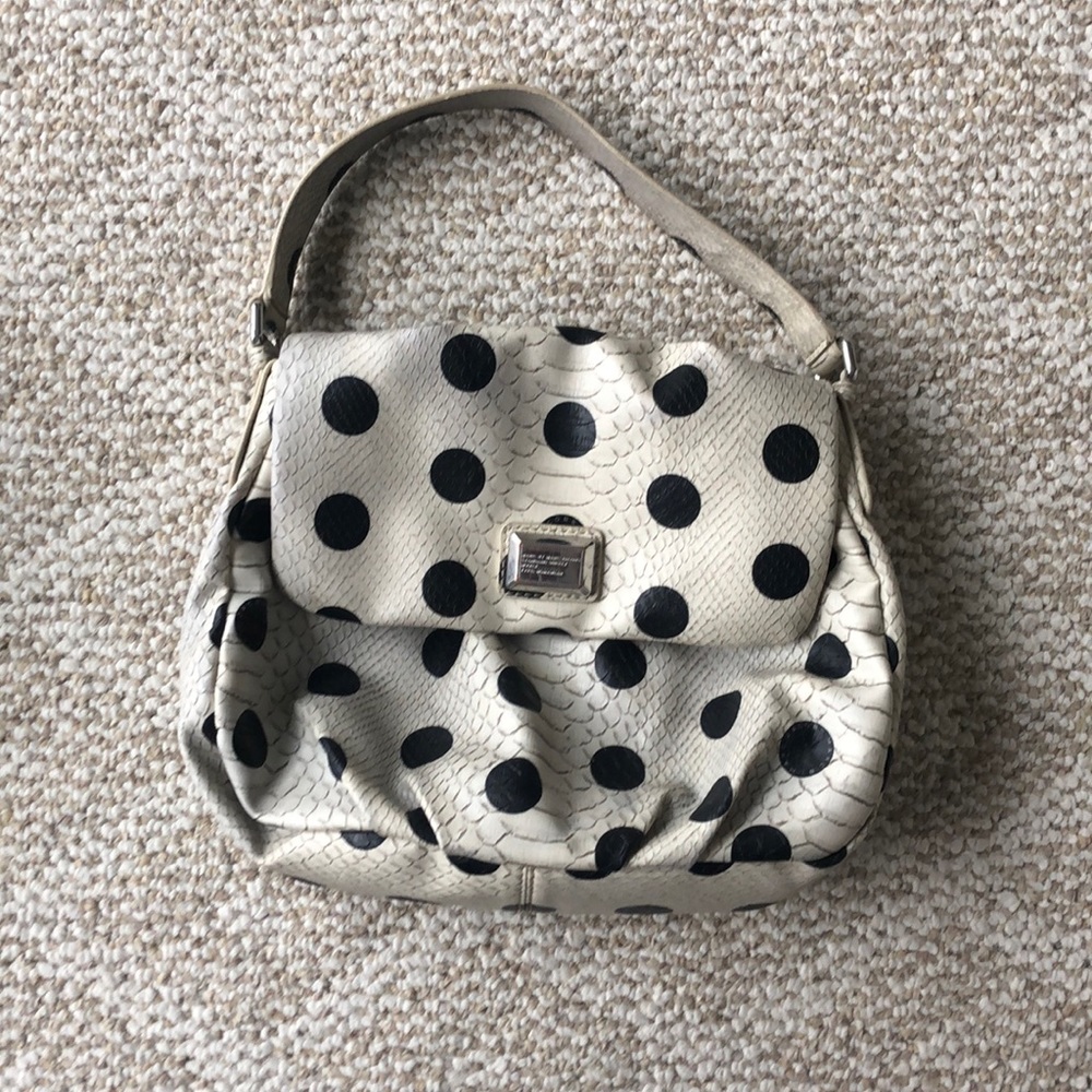 MARC by Marc Jacobs BW polkadot satchel
